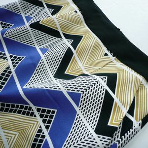 Trina Turk Bold Graphic Geometric Women's Size 2 Pencil Skirt with Front Pockets